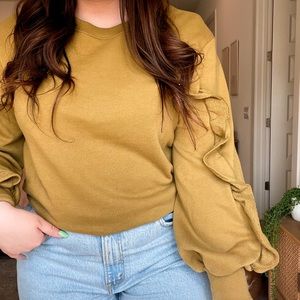 Ruffled Sweater